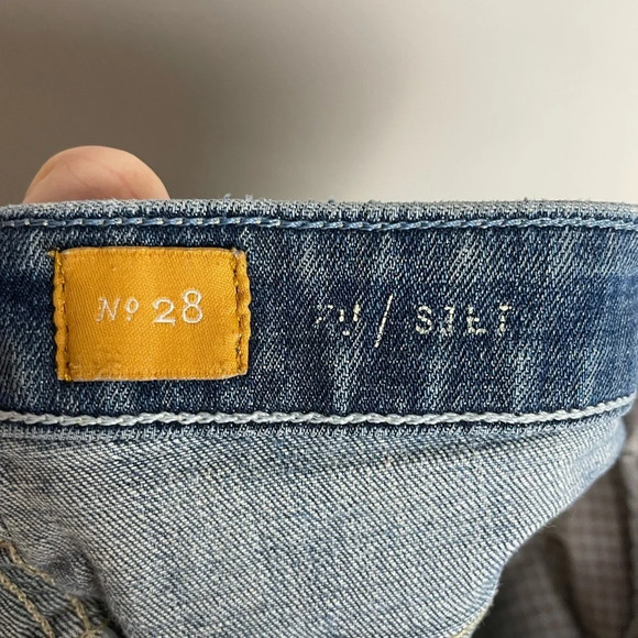 Anthropologie Pilcro & the Letterpress Stet Denim Shorts Size 28 Blue - Picture 6 of 6